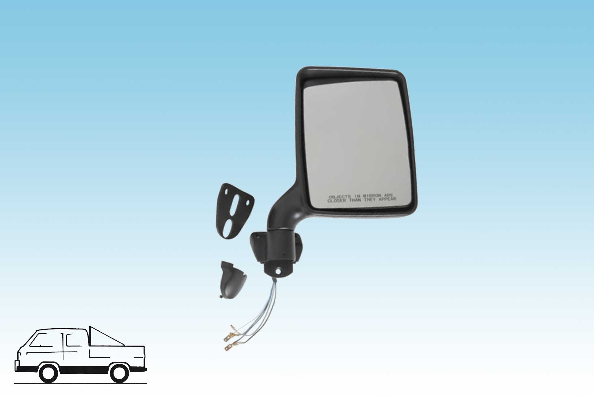 T3 Aussenspiegel rechts - elektrisch