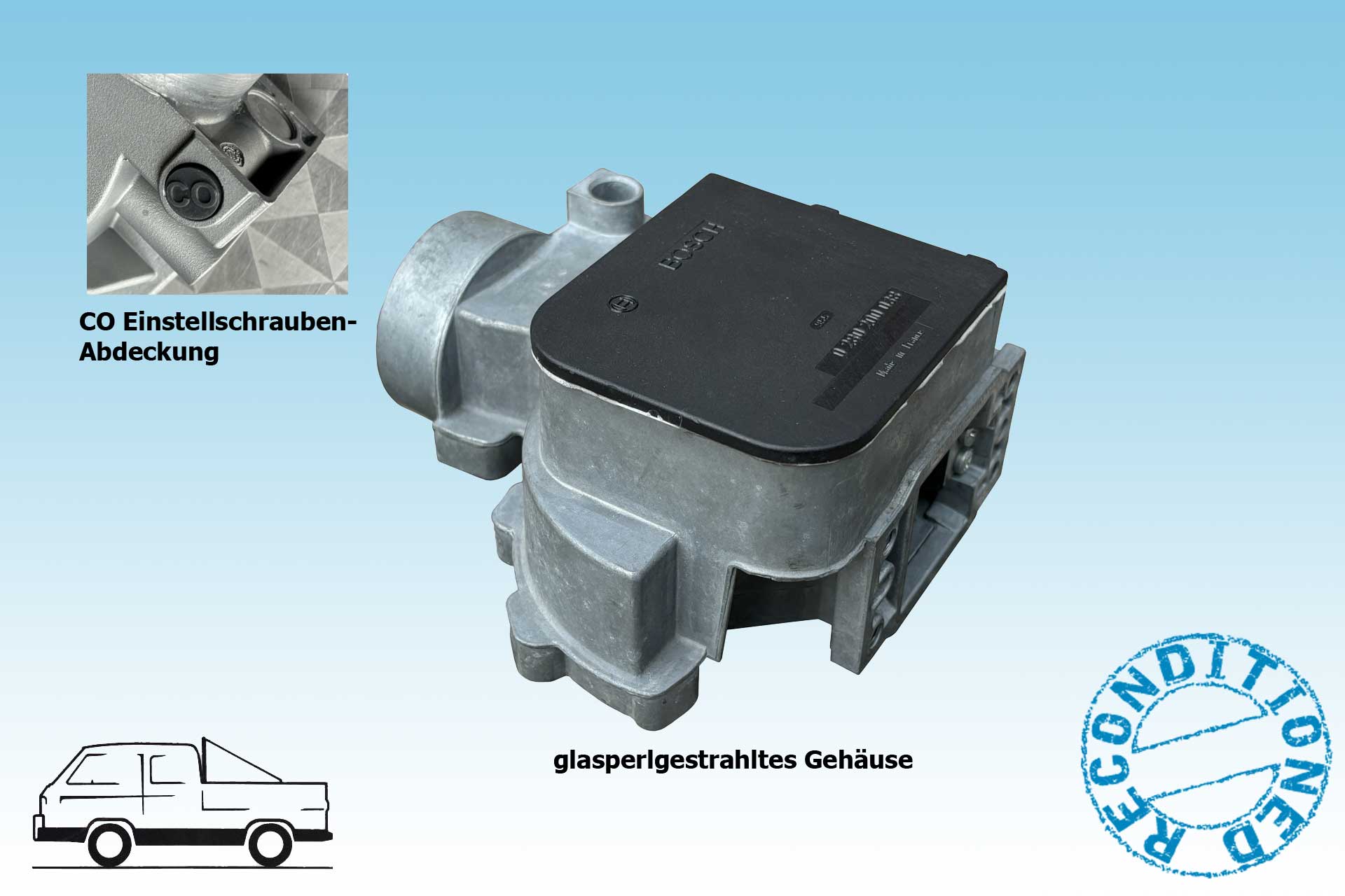 T3 vanagon 1.9L airflowmeter in exchange