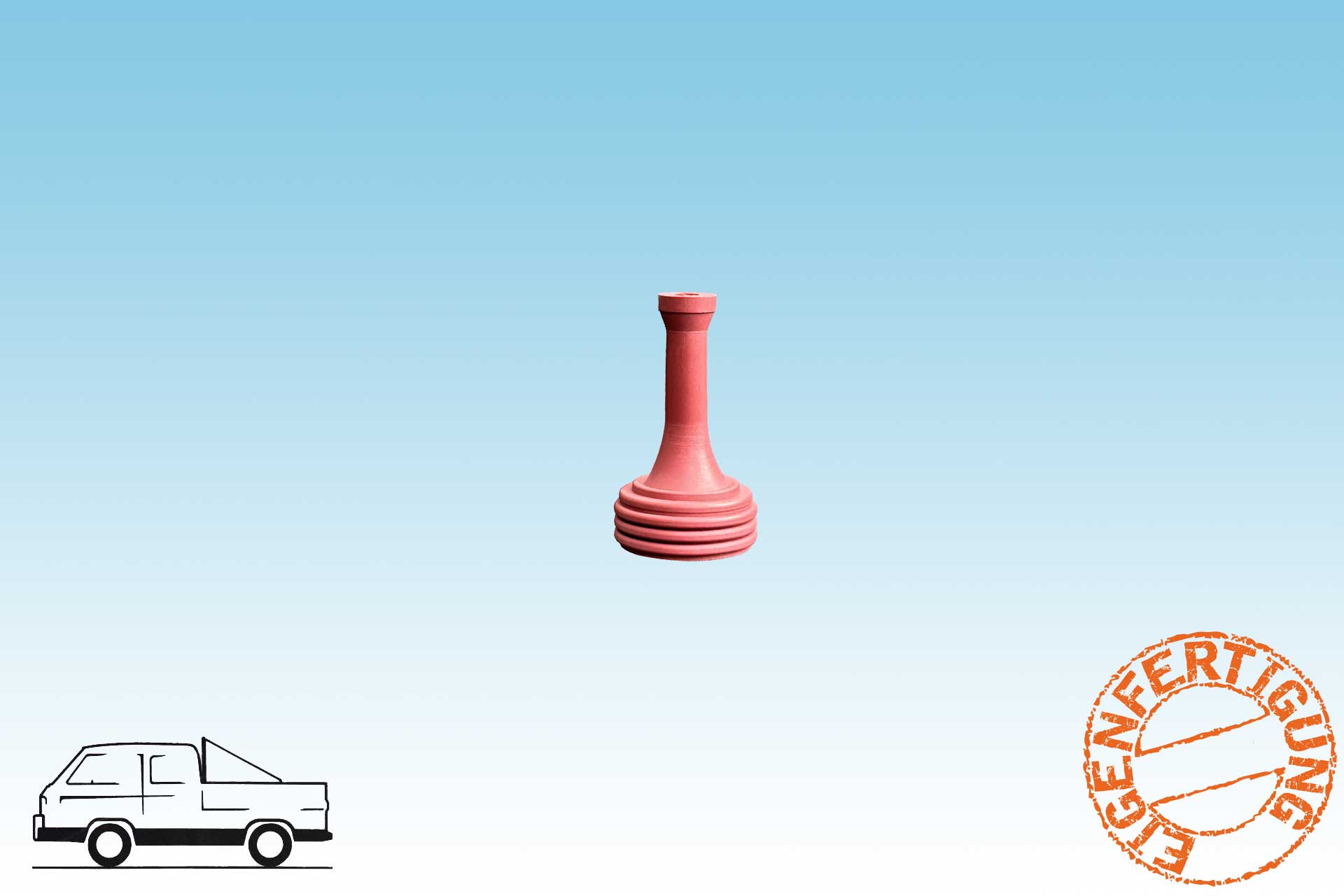 Tülle fürs  Stellelement der Differentialsperre