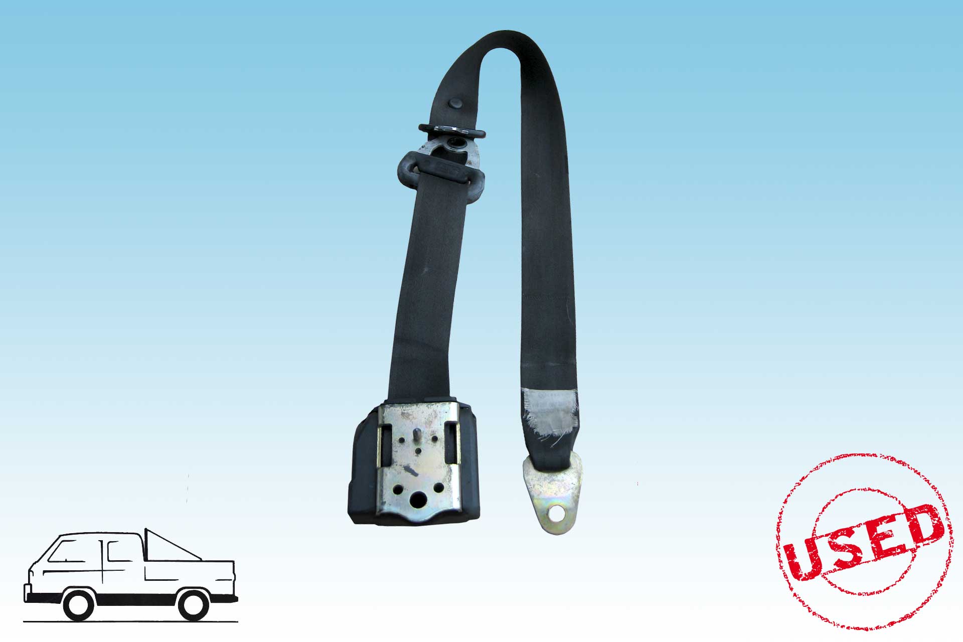 T3  vanagon  front seat belt right
