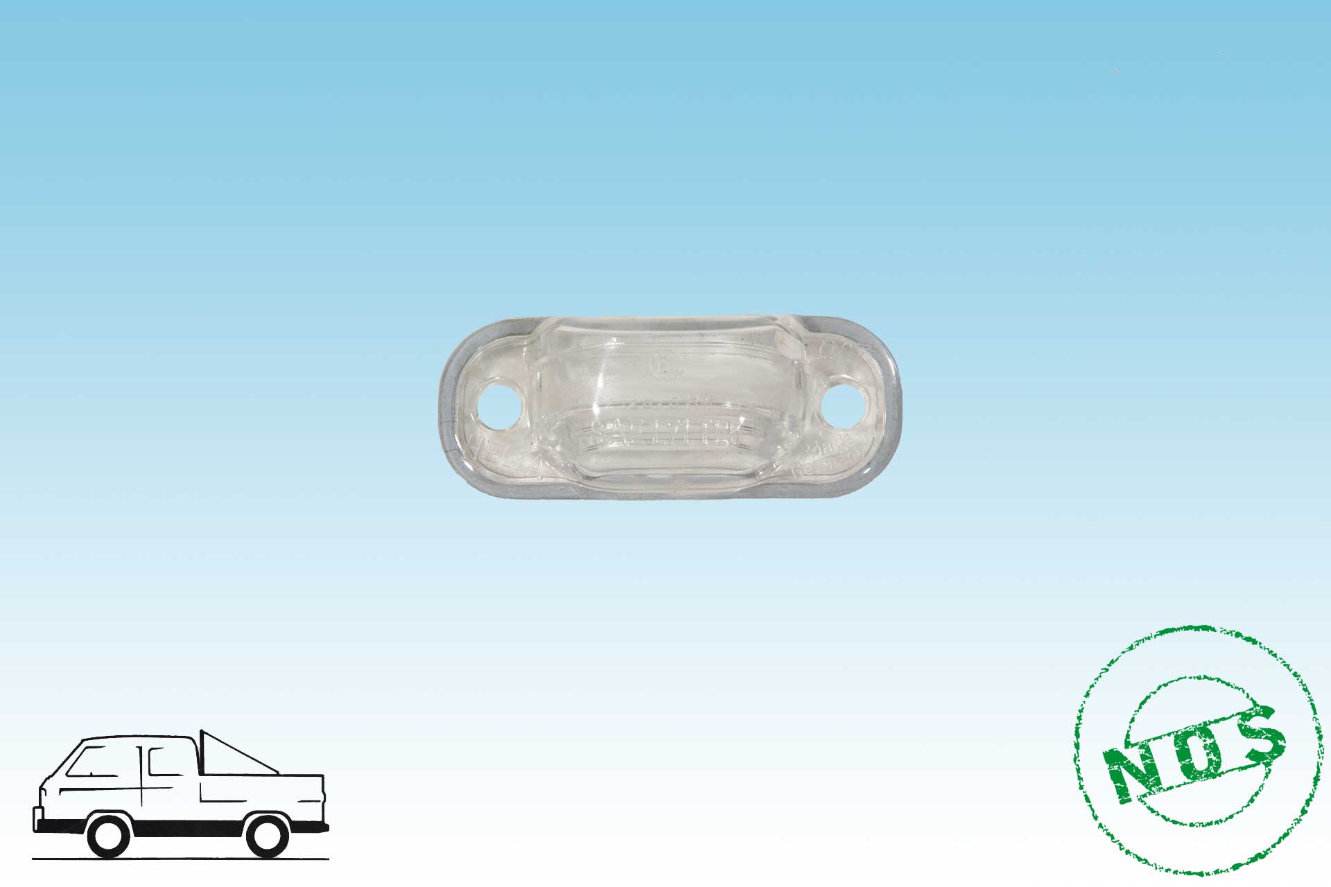 lens for license light T3 Vanagon