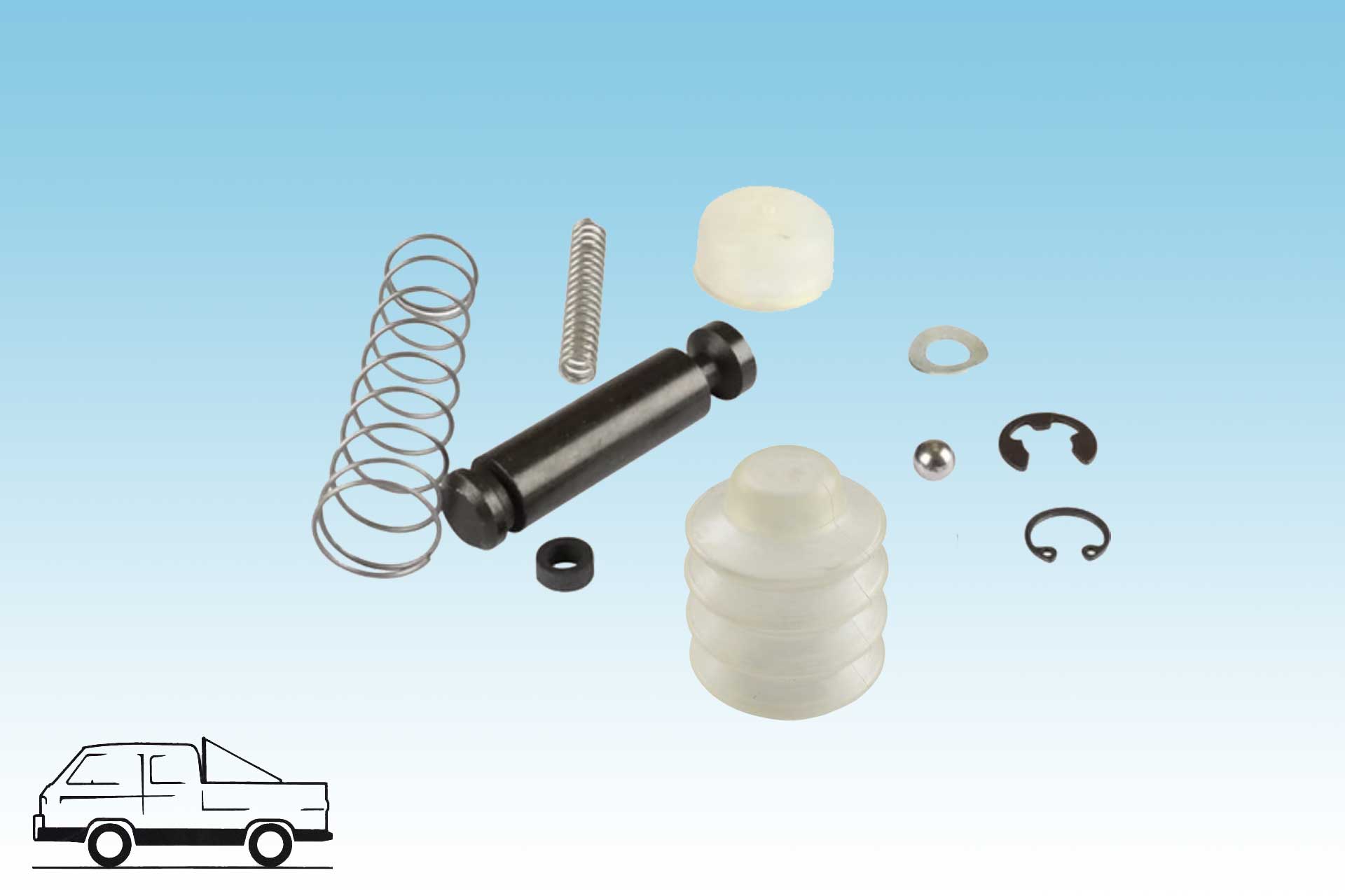 VW Bus T3  Rep.- Satz  Rückwärtsgangsperre