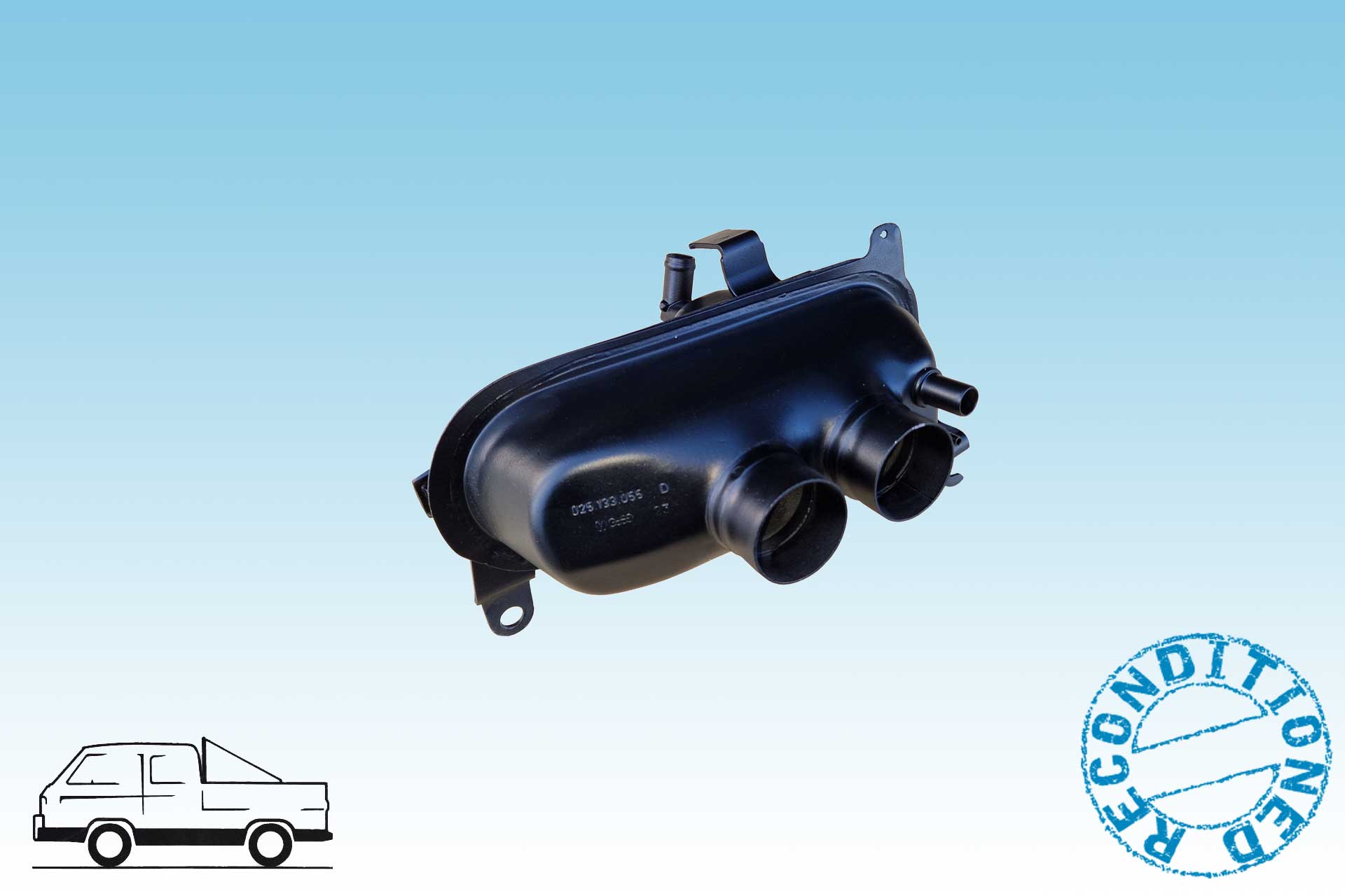 VW T3 WBX airbox 2.1L