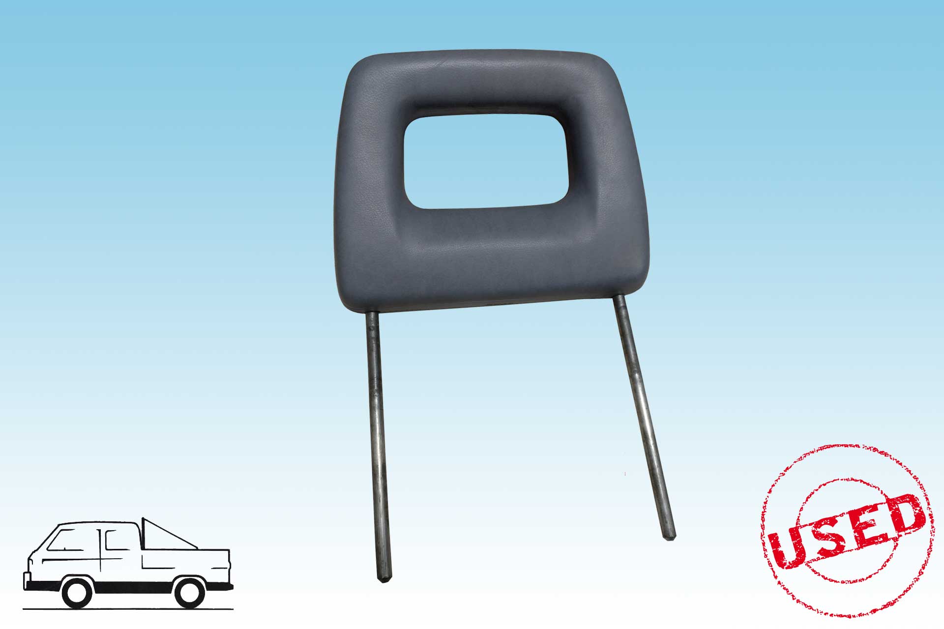 Headreast  T3  in grey Headreast  T3  in grey