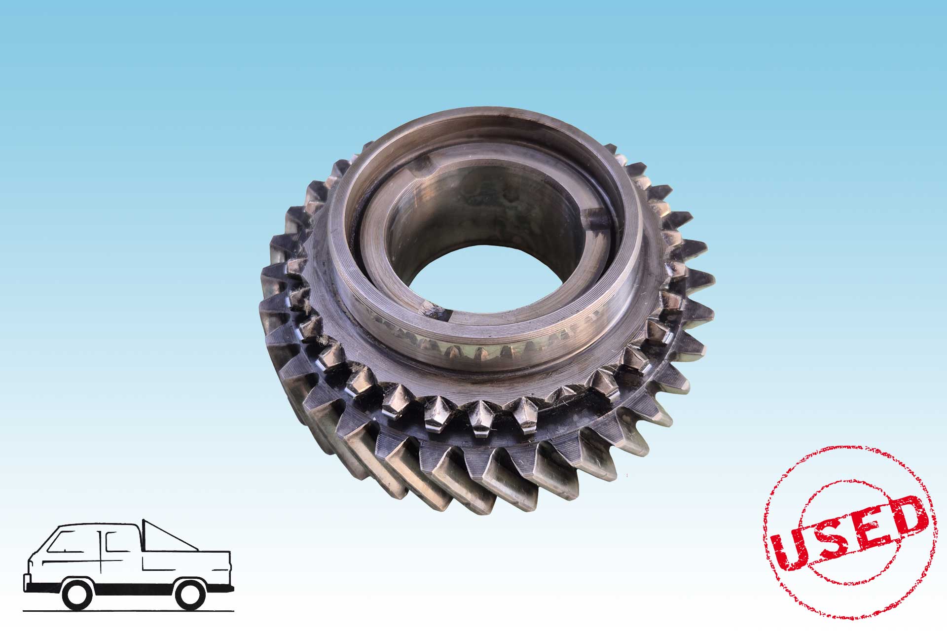 VW T3 Syncro Schaltrad 2. Gang, 33/16; 2,03